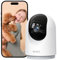 GNCC 2K 3MP Caméra Surveillance WiFi Interieur 360° Caméra Connectée Smartphone pour Bébé/Animaux Détection IA Audio bidirectionnel Alertes APP 2,4GHz Compatible Alexa