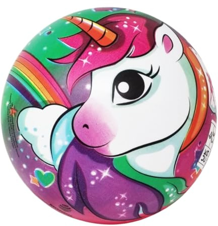 Ballon Bioball Licorne pour Handball Mer Plage Jardin 17 cm
