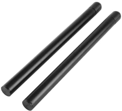 1 Pair Universal 7/8 300mm Motorcycle Handlebar Tubes Clip-on Replacement Accessory Compatible with Most Motorcycles and Similar