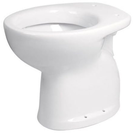 Idral Easy 10215 Réservoir de sol pour handicapés en céramique blanche avec évacuation murale