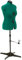 Dritz Forma del vestito regolabile, verde opale, M