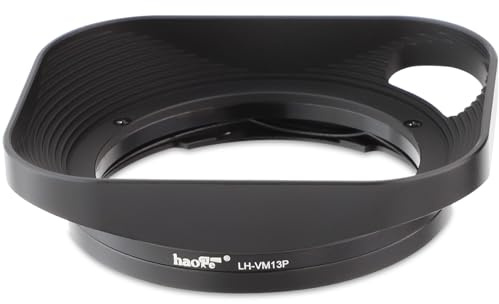 Haoge LH-VM13P Bajonett-Gegenlichtblende aus Metall mit Aussparung für Voigtlander 35 mm f2 1:2/35 Ultron Asphärisches Vintage Line VM Objektiv LH-12