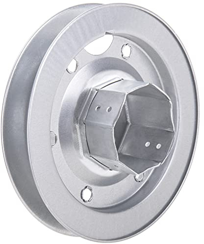 PrimeMatik - Polea metálica para Eje de persiana de 60 mm