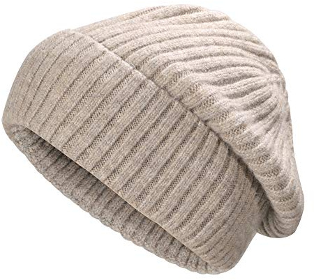 ZLYC Winter Beanie Mütze Lange Slouchy Strickmütze für Damen und Herren
