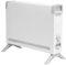 Dimplex ML2TSTIE7 2kW Convector Heater, Electric Freestanding & Wall Mountable Plug In Electric Heater, with Thermostat, Electronic Timer, Portable or Fixed, Quiet, Slim and Lightweight, White