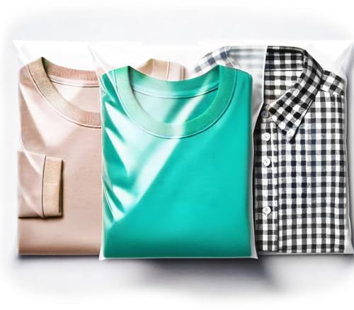 20 Transparente Kleiderbeutel 27x38 / Selbstklebende Zellophan Tasche, kleiderbeutel für reisen, verpackungstüten transparent, Transparente Zellophanbeutel aus Kunststoff, Klarsichttüten groß