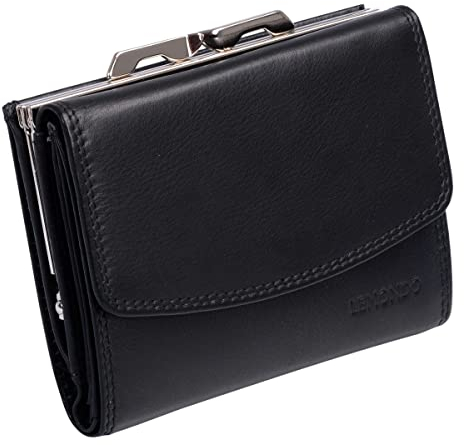 AVANCO Leder Damenbörse Damen Börse 23- (92A) Portemonnaie Geldbeutel Portmonee Portmonai Geldbörse Neu