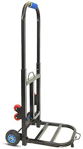 Carrelli per Sacchi Pieghevoli in Ferro con Ruote in Gomma antiforatura e Borsa per la Spesa con capacità di 150 kg con Ruote per carriola (Stile n. 5) (Stile n. 2)