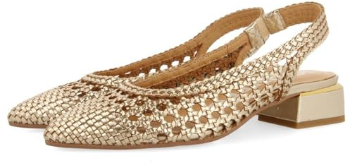 GIOSEPPO Damen Piskove Flaches Ballett, Platinfarben, 41 EU