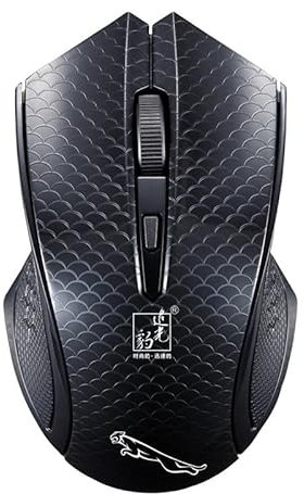 Wireless Optical Mouse - 1600DPI, Ergonomic Design, 2.4G Bluetooth Connectivity, Universal Compatibility for Laptop/PC/Mac/Gaming - Black