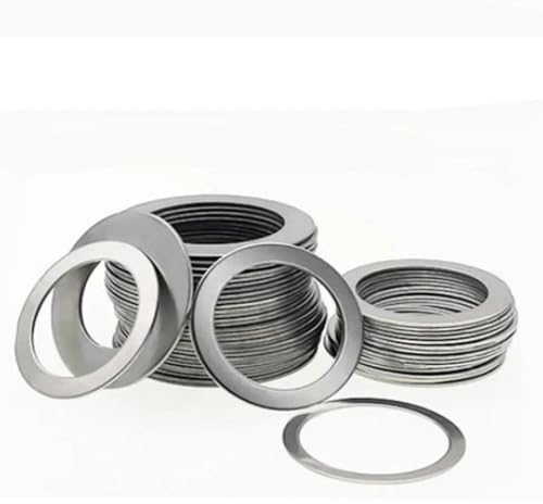 10–100 Stück DIN988 0,1 mm 0,2 mm 0,3 mm 0,5 mm 1 mm Dicke Unterlegscheibe M3 M4 M5 M6 M7 M8 M9 M10 bis M30 Ultradünne Edelstahl-Dichtungsscheibe – M13 x 19, 20 Stück, Dicke 1 mm