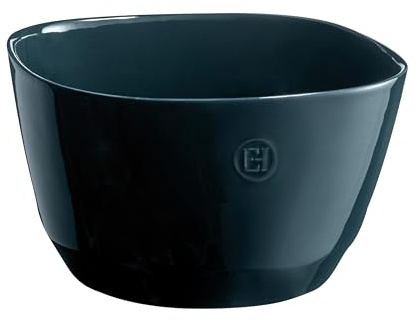 Grand Saladier Céramique, 5,5L, Bleu Belle-Ile