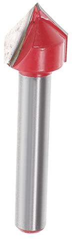 BELLIFFY Fraise À Bois Outil De Rainurage En V À 90 Degrés Anti-rouille Et Solide Pour Travail Du Bois