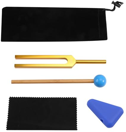 Begchy 432 Hz Stimmgabel Zur Heilung, Mentale Entspannung, Stärkung Des Chakras, Stressabbau, Stimmgabel Aus Aluminiumlegierung, Gold