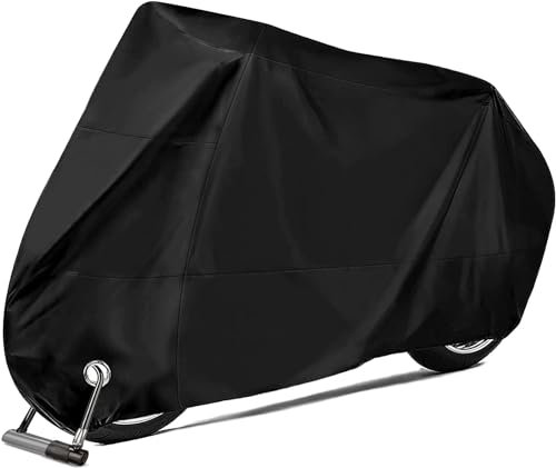 zjxwnb Motorrad Abdeckplane Motorradabdeckung für Kawasaki Ninja ZX-7 R 1996-2003, Outdoor Winterfest Schutzhülle UV-Schutz Regen Staub Motorrad Garage Plane,L