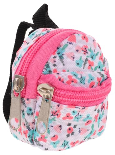 ORFOFE Bolso Carrito Muñecas de Poliéster Resistente para Niñas, Mochila Miniatura para Muñecas Bjd Adorno y Decoración Funcional