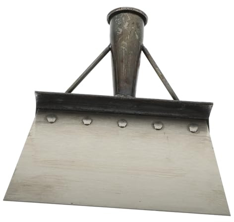 Kisangel Pala Per Letame Pulizia Fattoria in Materiale Sicuro Capiente e Stabile Per Polli Maiali Bovini e Capre Raschietto Piatto Multifunzionale Per Pollaio e Allevamenti