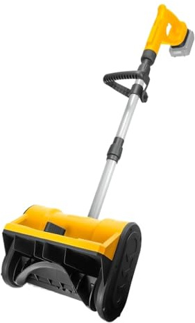 Borstlös Elektrisk Snöskyffa 500W Sladdlös Snöplog Snösopare 3000 Varv/min 20 Fot Kastlängd For 20V Batteri SnöRöJning Utan AnsträNgning