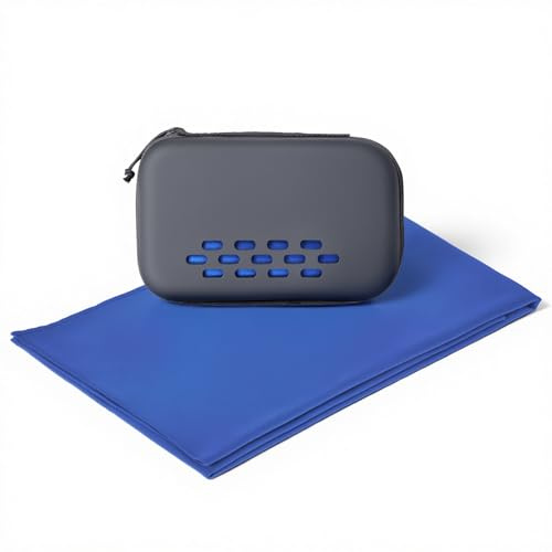 Aolso Toalla de Microfibra, Toallas Gimnasio Toalla de Viaje Ligera, Absorbente y Secado Rápido Toalla Yoga, Gimnasios Hombre Mujer, Ideal para Playa, Camping, Yoga y Nadar(100 * 50cm)
