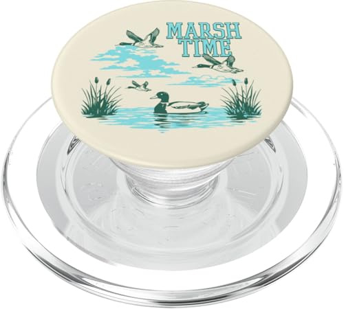 Stagione delle anatre Marsh Time PopSockets PopGrip per MagSafe