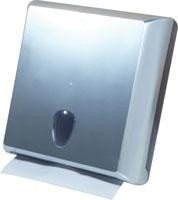 Marplast Handtuchspender aus Kunststoff MP 708 zur Wandmonage in Weiß oder Satin, Farbe:Satin