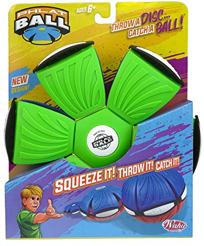 Phlat Ball WAHU Large (23cm) | Throw a Disc... Catch a Ball | Outdoor Garden Toy | Ages 5+