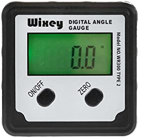 Wixey WR300 Typ-2-Digital-Winkelmesser mit Hintergrundbeleuchtung (WR300 Standard)