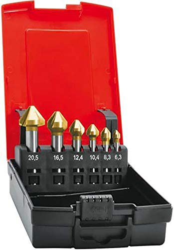 Svasatore conico HSS 75G, 6,3-20,5 mm, TiN Format