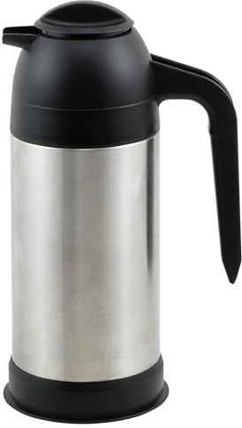 Winco 24 oz Silver Vacuum Insulated Coffee/Server, Coffee/Cream Server