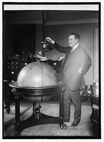 HistoricalFindings Photo: John Phillip Hill,12/26/23,1923,National Photo Company,Watering a Globe,1