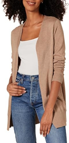 Amazon Essentials Damen Sommer Strickjacke Leicht Ohne Knöpfe (in Übergröße erhältlich)