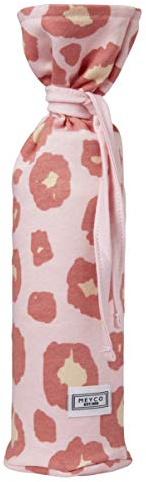 Meyco Wärmflaschenbezug - Überbezug Flasche 13x35cm - Panther - Pink