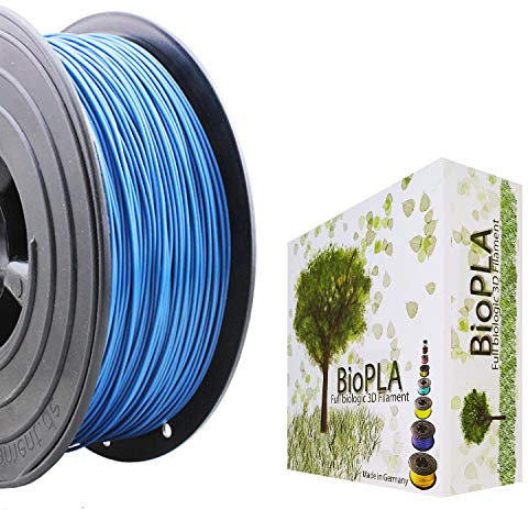Bio PLA Filament 3D-Drucker PLA 1,75mm 1kg Spule Rolle (Türkis)