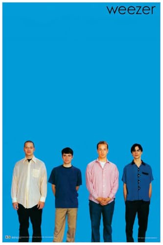 Weezer Blue Poster - Officially Licensed - 24 x 36