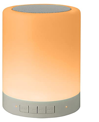 WYGC Luci Notte Altoparlante Bluetooth, LED Colorato Lampada Da Comodino Altoparlanti Bluetooth Touch Night Light Glow Wireless Piccolo Altoparlante Casa Lampada Da Tavolo Luce Notte