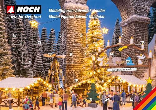 NOCH H0 Adventskalender 2022 mit Figuren #15995