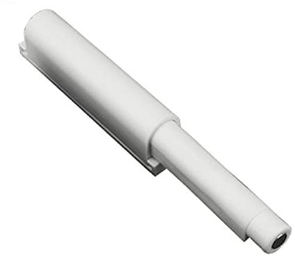 BULINO Chiusura Magnetica, Chiusura Magnetica con Chiusura a Scatto, Sistema Push to Open, for Porta dell'Armadio, Armadio, Grigio, 3 Pezzi, Grigio (Color : White)