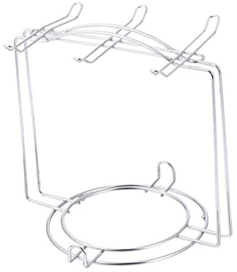 Alipis Estante Para Tazas De Té Organizador De Tazas Y Platos De Acero Inoxidable Armario De Cocina Y Mostrador Estante Para Tazas Estante Para Tazas (Para 4 Tazas 6 Platos/Plata)