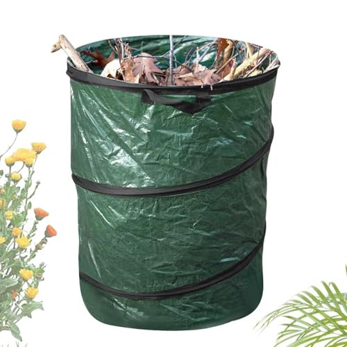 Cubo de basura para camping, camping al aire libre, contenedor de compostaje multifuncional para campamento, contenedor de reciclaje de gran capacidad, cubo de basura plegable, bolsa de basura de