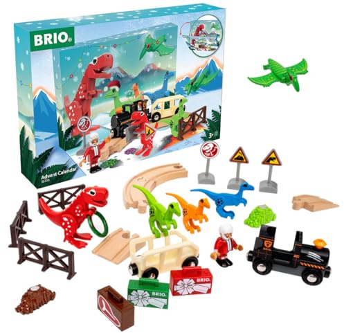 BRIO World 36120 Adventskalender | Eisenbahn-Zubehör für Kinder ab 3 Jahren, kompatibel Eisenbahnsets & Zubehör