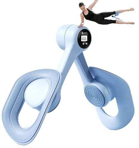 SKIKHN Attrezzo Interno Coscia, Allenatore per Cosce, Attrezzi Esercizi Pavimento Pelvico, Allenatore per Pavimento Pelvico per Gambe, per Correzione Glutei, Allenamento Postpartum