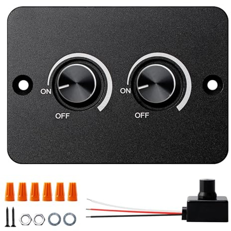 Variateur De Lumière Led Pwm Dc 12v 5a Interrupteur, Variateur D'intensité Led, Interrupteur Variateur Led, Variateur D'intensité Pour Lumières Pour Camping-Car, Bateau, Remorque, Camion