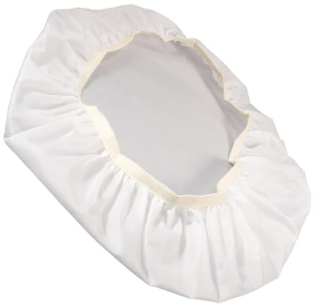 STOBAZA Paralume Diffusore per Lampada a Sospensione Bianco in Peva Tondo Funzione Antiriflesso e Protezione Contro Irritazione Oculare per Lampade da Scrivania