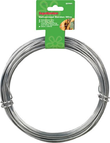 Gartendraht, verzinkt, 3 mm x 20 m