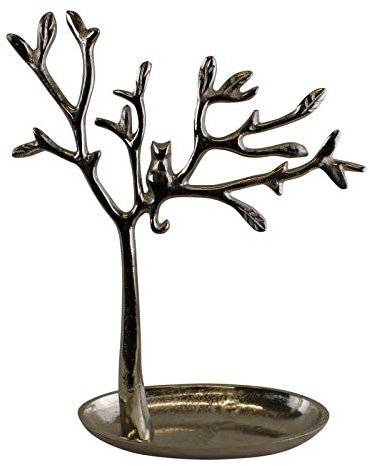 SIL Cat in Tree Jewellery Holder