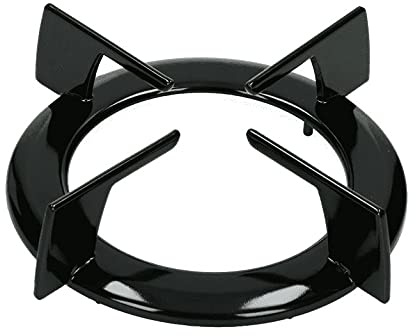 Ariston Hotpoint Indesit - Griglia 1 fuoco in ferro smaltato nero lucido Ø 165 mm. C00098930 con 2 perni di fissaggio per cucina piano cottura a gas - P0285/0