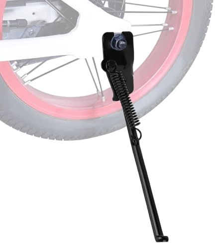 Fahrradständer, 12 14 16 18 20 Zoll Ständer für Kinderfahrrad, Fahrrad Seitenständer Kinder Fahrradparken Kickstand Hinterer seitlicher Fahrradständer für 12-20 Zoll Mountainbike Rennrad BMX MTB