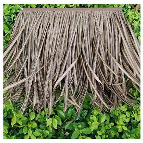 ZFHUAFENG Fireproof Artificial Thatch Man-made Thatch Plastic simulation thatch straw artificial fake straw decoration PVC scenic garden pavilion wooden house roof bar pavilion Fake thatch
