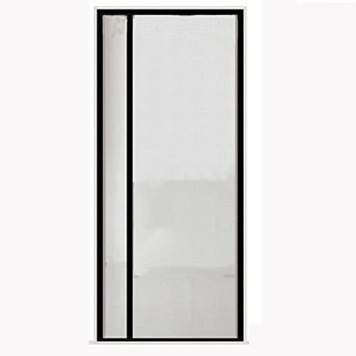 TONGha Magnetische Fliegengittertür für Balkon Terrasse Selbstdichtend Türgitter Mesh Benutzerdefinierte Größe Insektenfliegennetz Haustierfreundlich Türnetz Vorhang