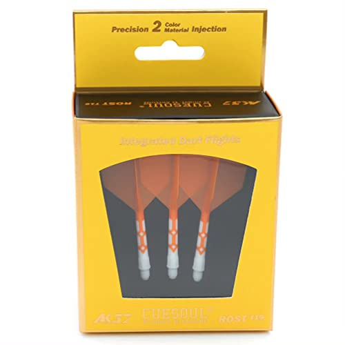 CUESOUL ROST T19 Integrierter Dartschaft und Flights Big Wing Shape, 3er-Set